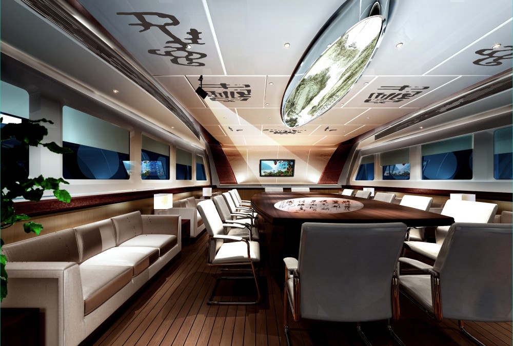 三峡库区30m巡库船